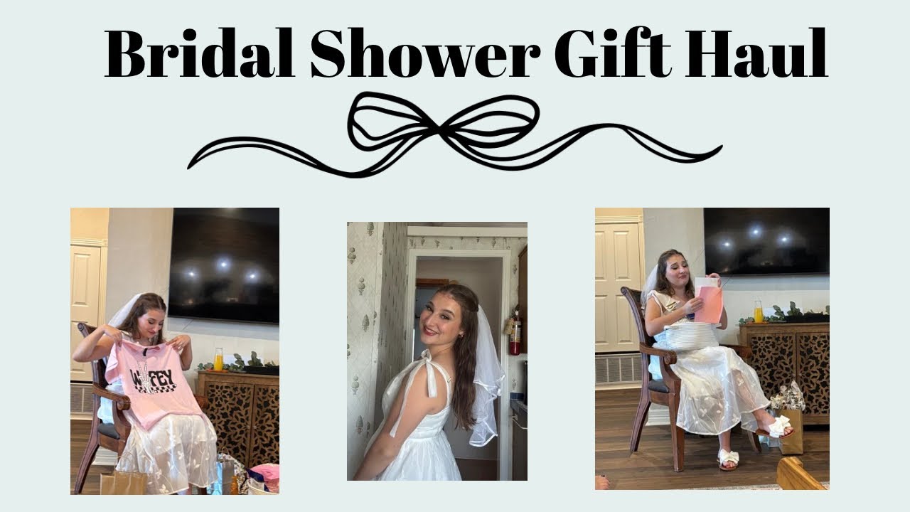 Bridal Shower Gift Haul