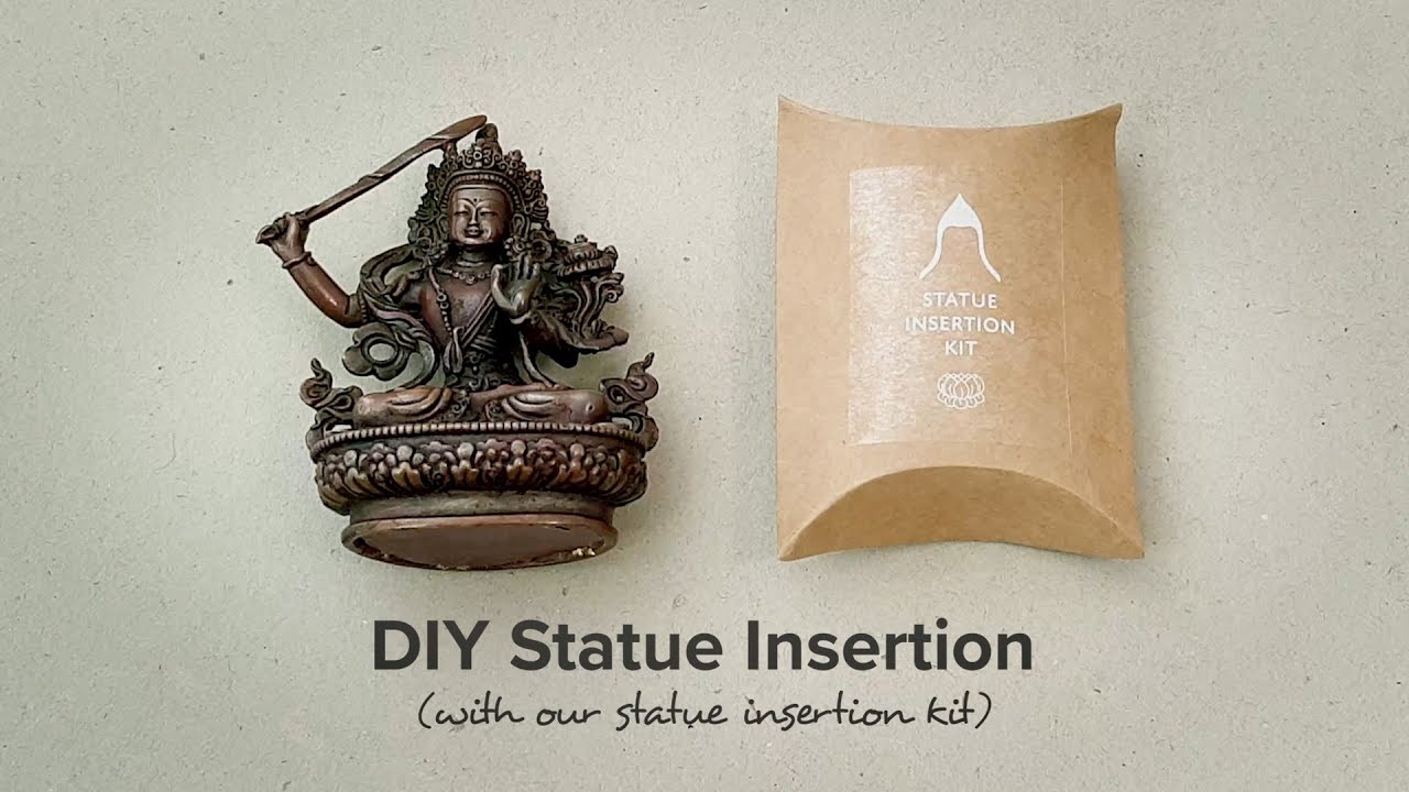 DIY Buddha Statue Insertion