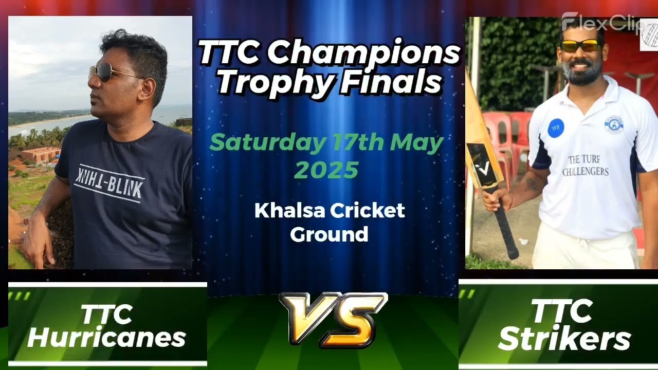 🏆 CHAMPIONS TROPHY FINALS 🏆⚡️ TTC HURRICANES vs TTC STRIKERS ⚡️