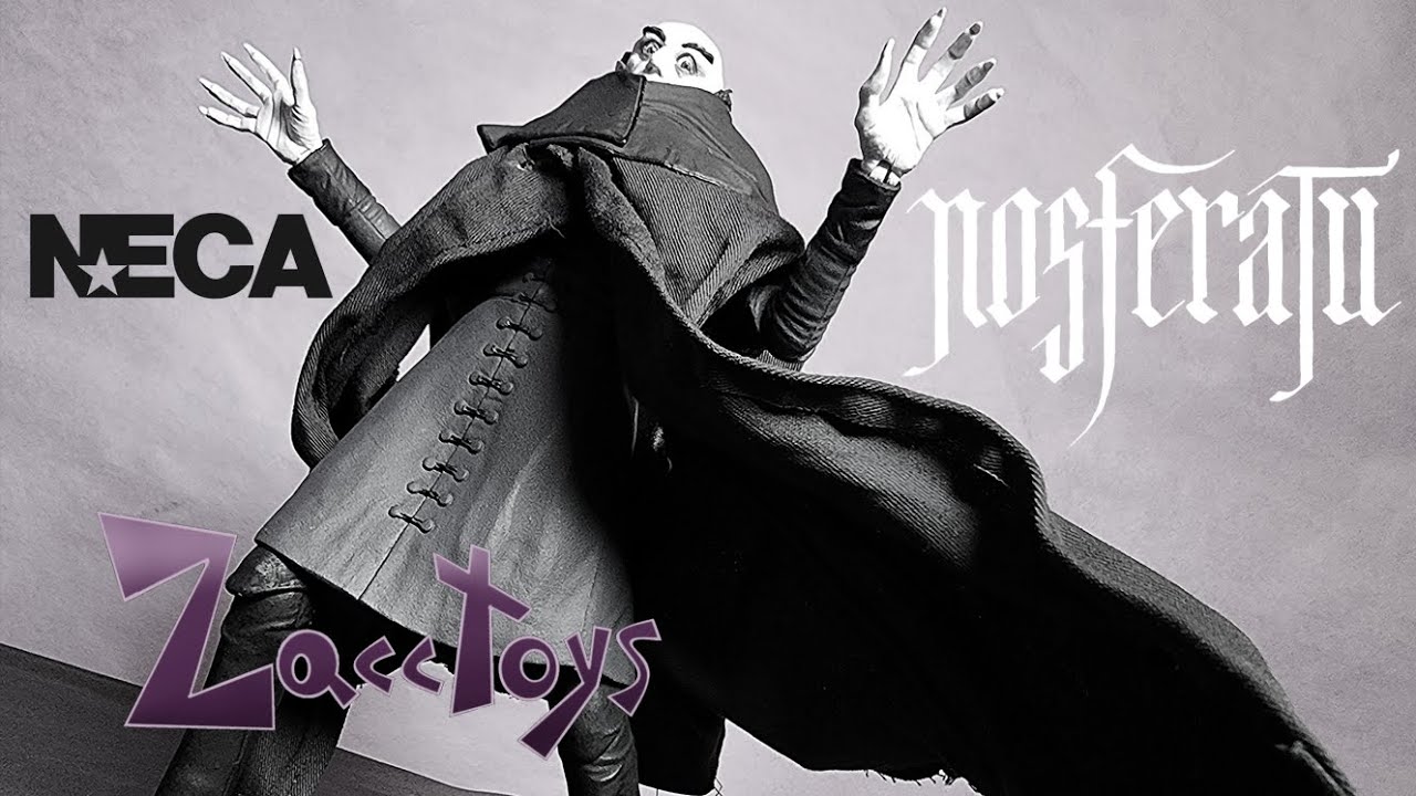 Neca Ultimate Universal Monsters Nosferatu Count Orloc Black & White Edition Action Figure Review!