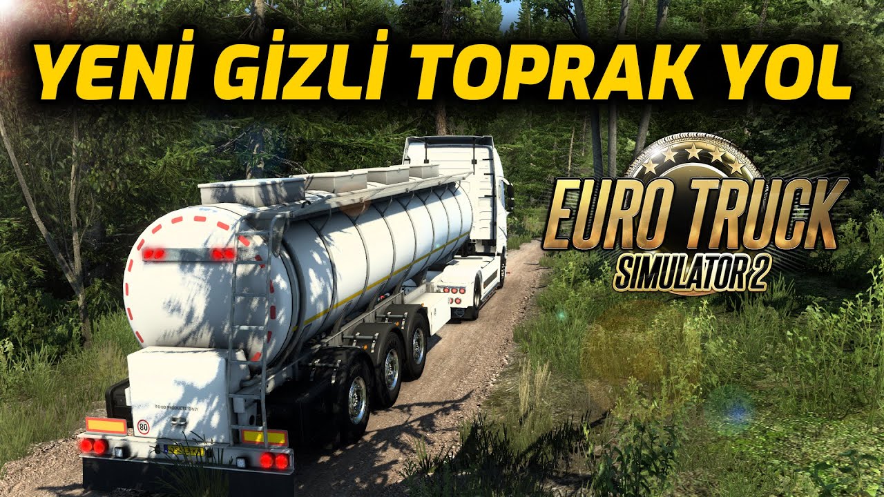 YENİ GİZLİ ORMAN YOLU KEŞFEDİLDİ !! Euro Truck Simulator 2