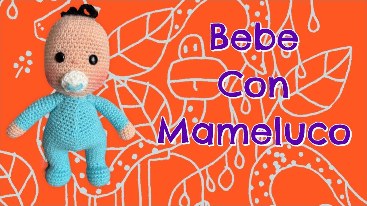 #Bebé con mameluco#Amigurumis#tutorial #ganchillo #crochet #Subtítulos