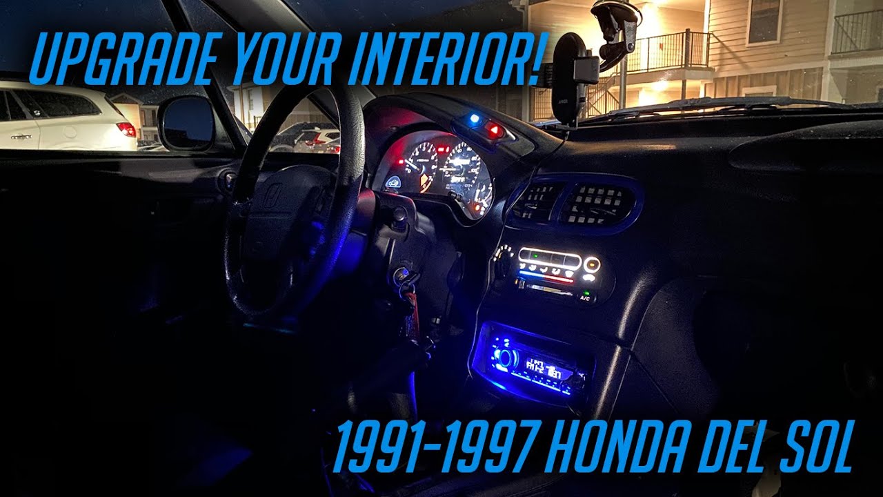 WORTH THE $50! Update Your Del Sol Interior!