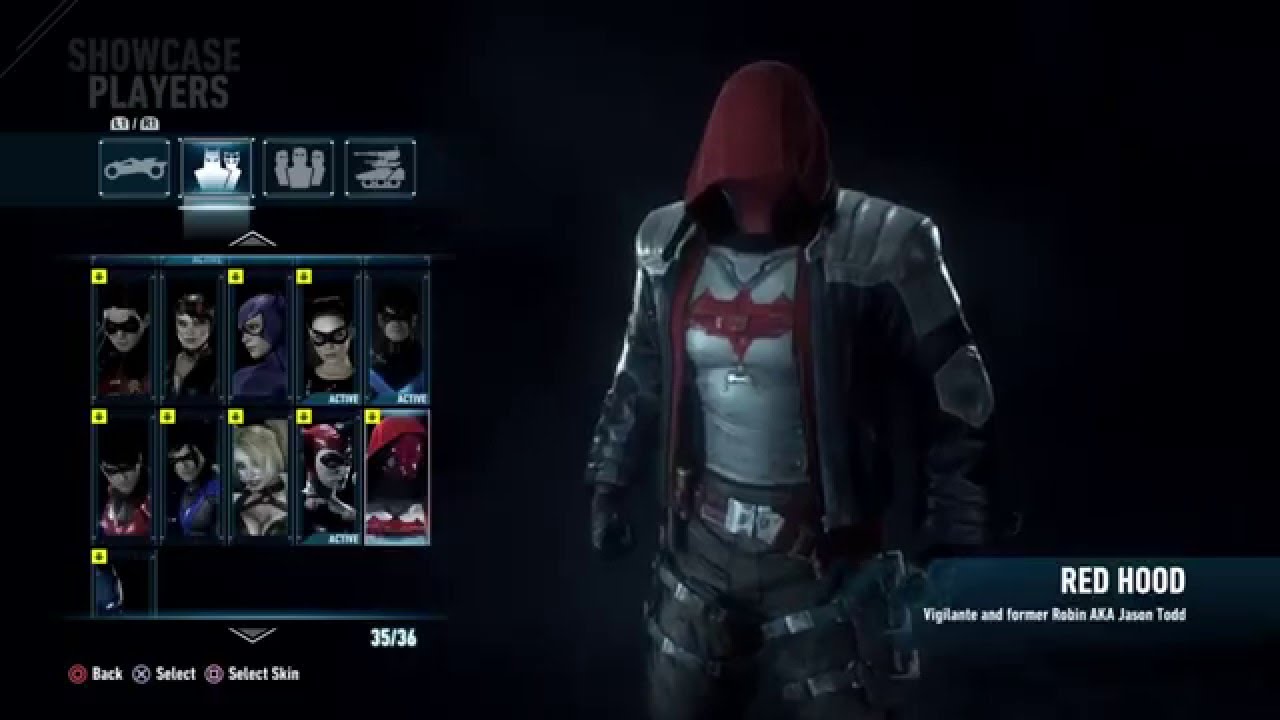 Batman Arkham Knight - Todos os Trajes (Costumes/Skins)