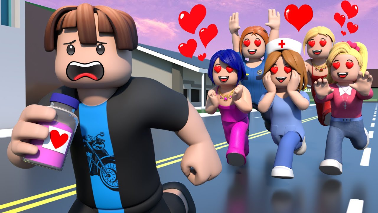 ROBLOX Brookhaven 🏡RP: Handsome Guy Runs Away From Fans  | Roblox Jack