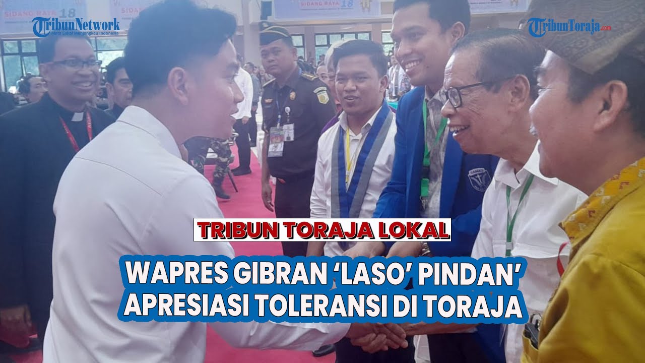 Sebelum Menutup Sidang Raya XVIII PGI di Toraja Utara, Wapres RI Apresiasi Toleransi di Toraja