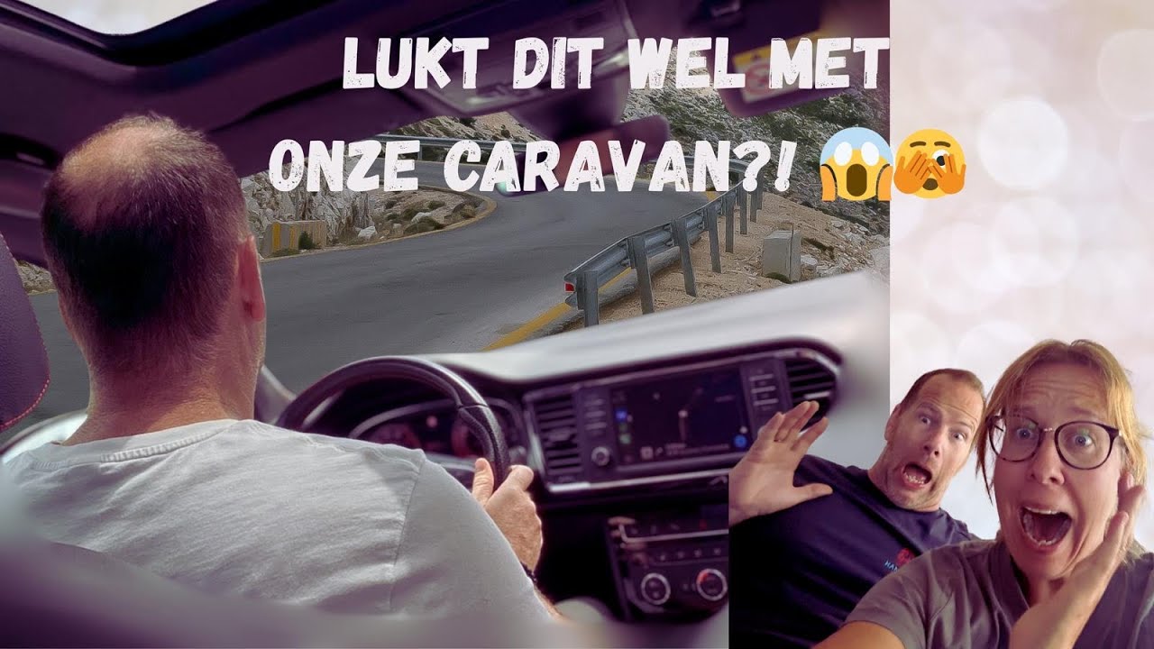 Help, past dit wel?! Bochtenstress met de caravan richting Itali&euml;