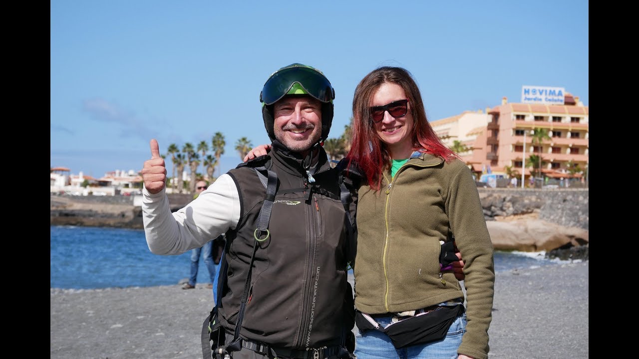 Tenerife Paragliding, From Taucho to La Caleta beach.
