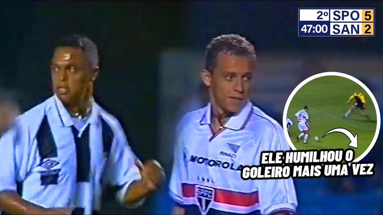 O SANTOS ACHAVA QUE DODÔ RESOLVERIA, MAS LEVOU 5 NO MORUMBI
