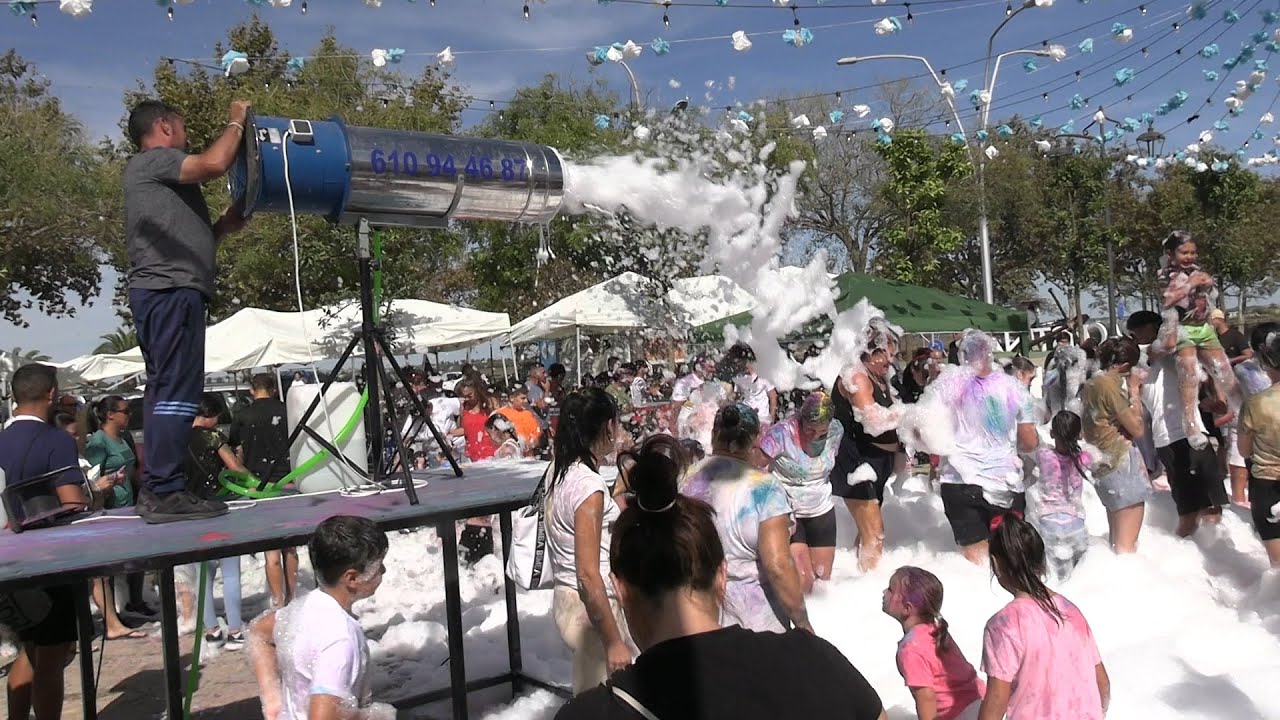 Fiesta de Colores y de la Espuma de la Velada de San Francisco de Asís - Isla Cristina. 28 09 2024.