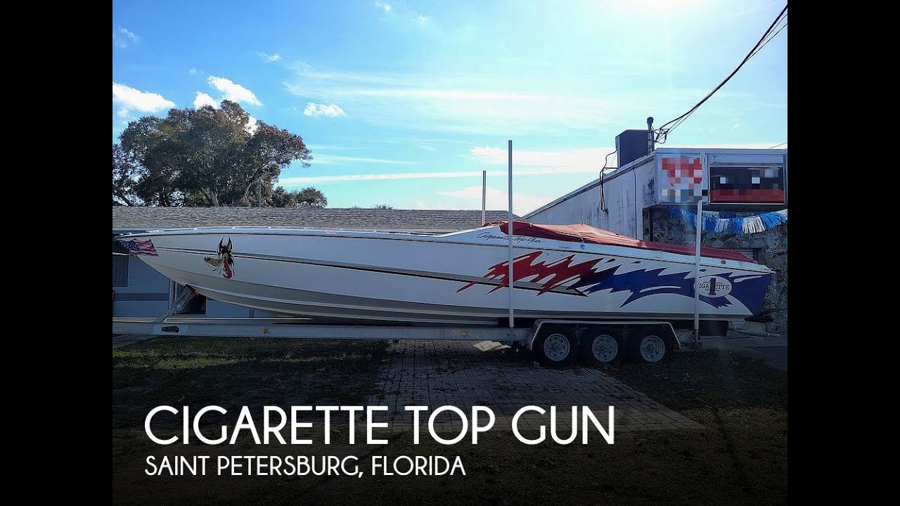 Used 1996 Cigarette Top Gun for sale in Saint Petersburg, Florida