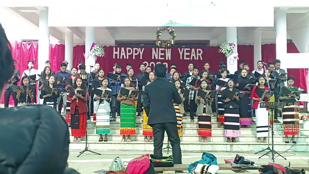 Hymdaihlu no. 713 God of boundless might (Kahulong Baptist Church centre) 2023