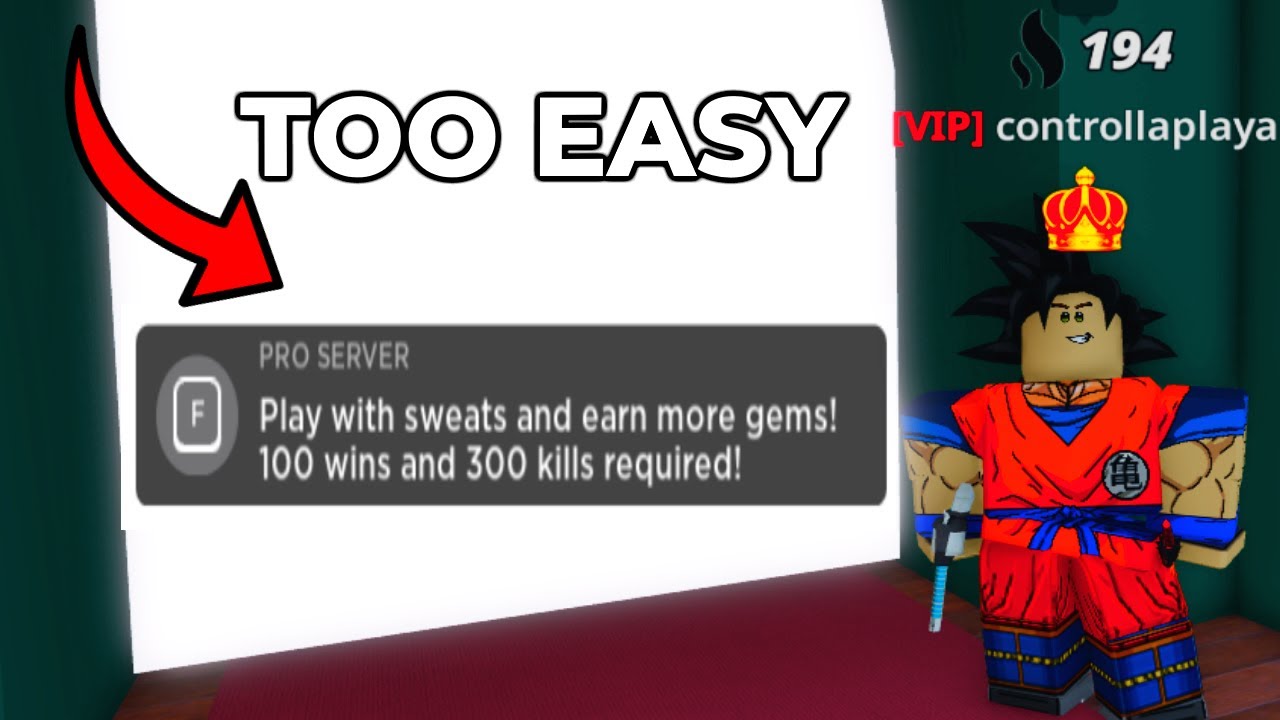 PRO SERVERS ARE TOO EASY😡!!!!!!!