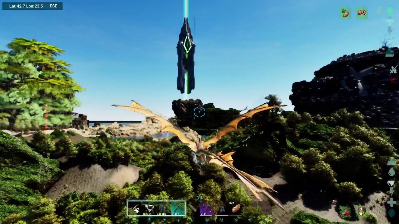 [ARK ASA PS5]皆の遊び場♪ローカルMODマップ　エピファニー探索☆
