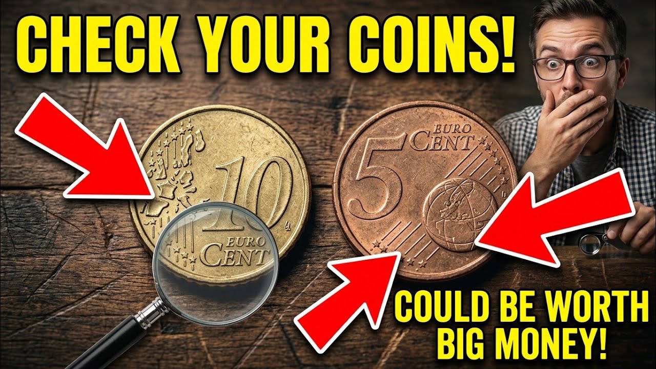 5 Euro Cent 2009 & 10 Euro Cent 2019 &ndash; Rare Coins Worth Millions? 💰🪙 Check Your Coins!