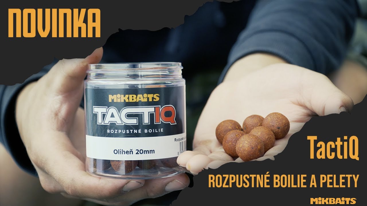 Mikbaits rozpustn&eacute; boilie Tactiq