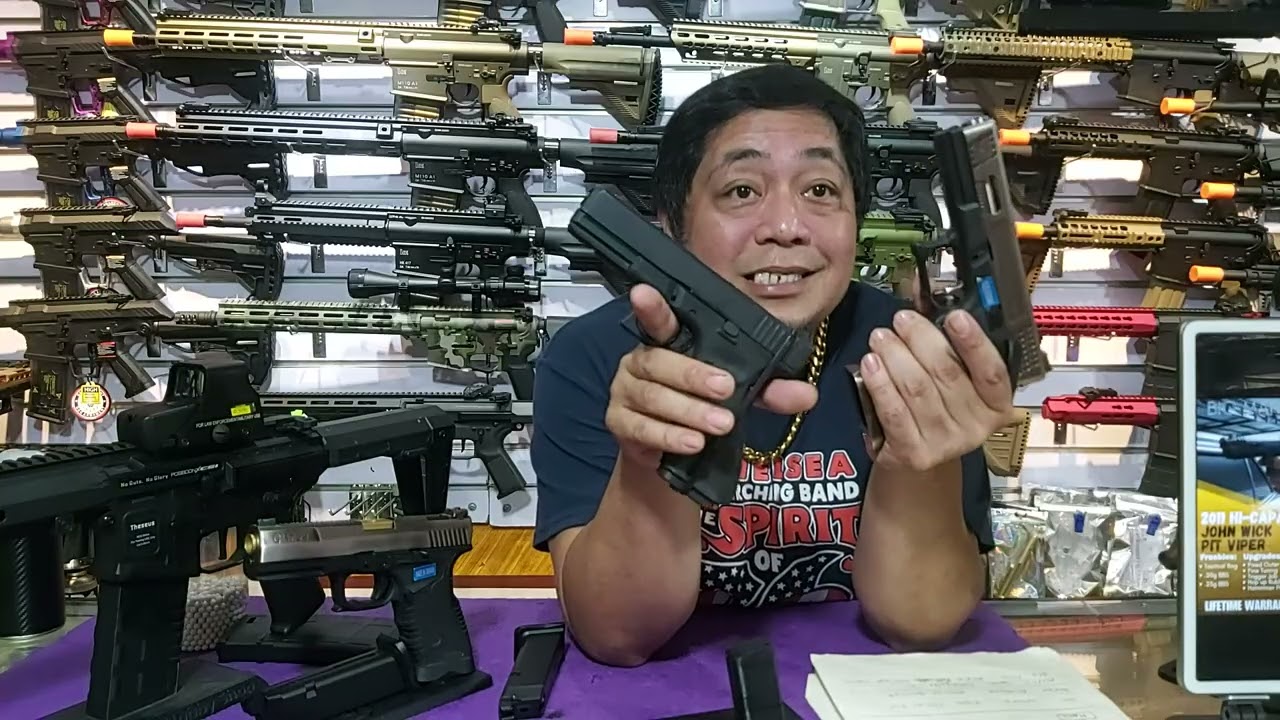 Review N Unbox of M4A1 Medusa, GP17 & GIock17