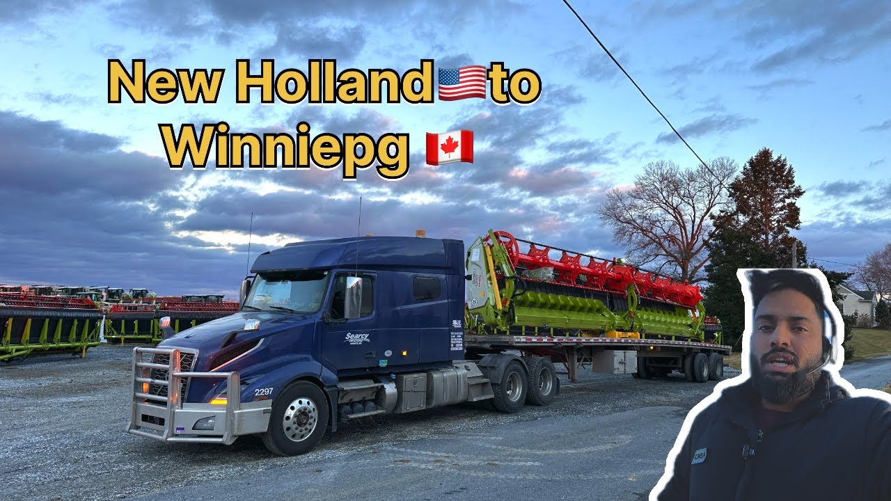 New Holland to Winnipeg | 1300km jana pada empty load pickup ke Liye | Vlog 38