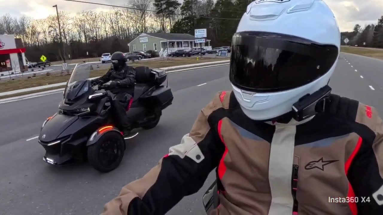 Too Old to Ride a Motorcycle? | 70+ Years-old Brothers on a Can-Am Spyder Lunch Ride #canamspyder