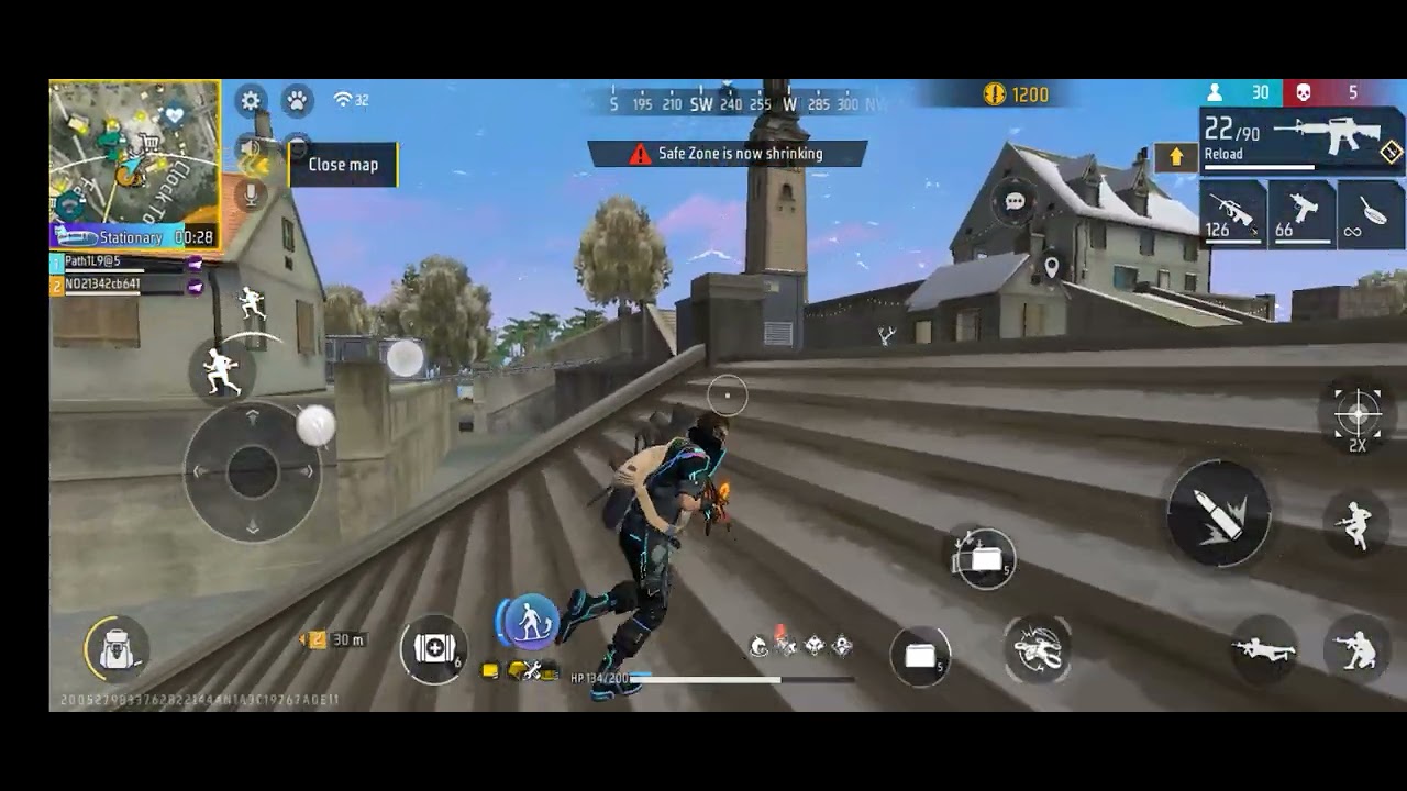 I Played Free Fire// I died three times|