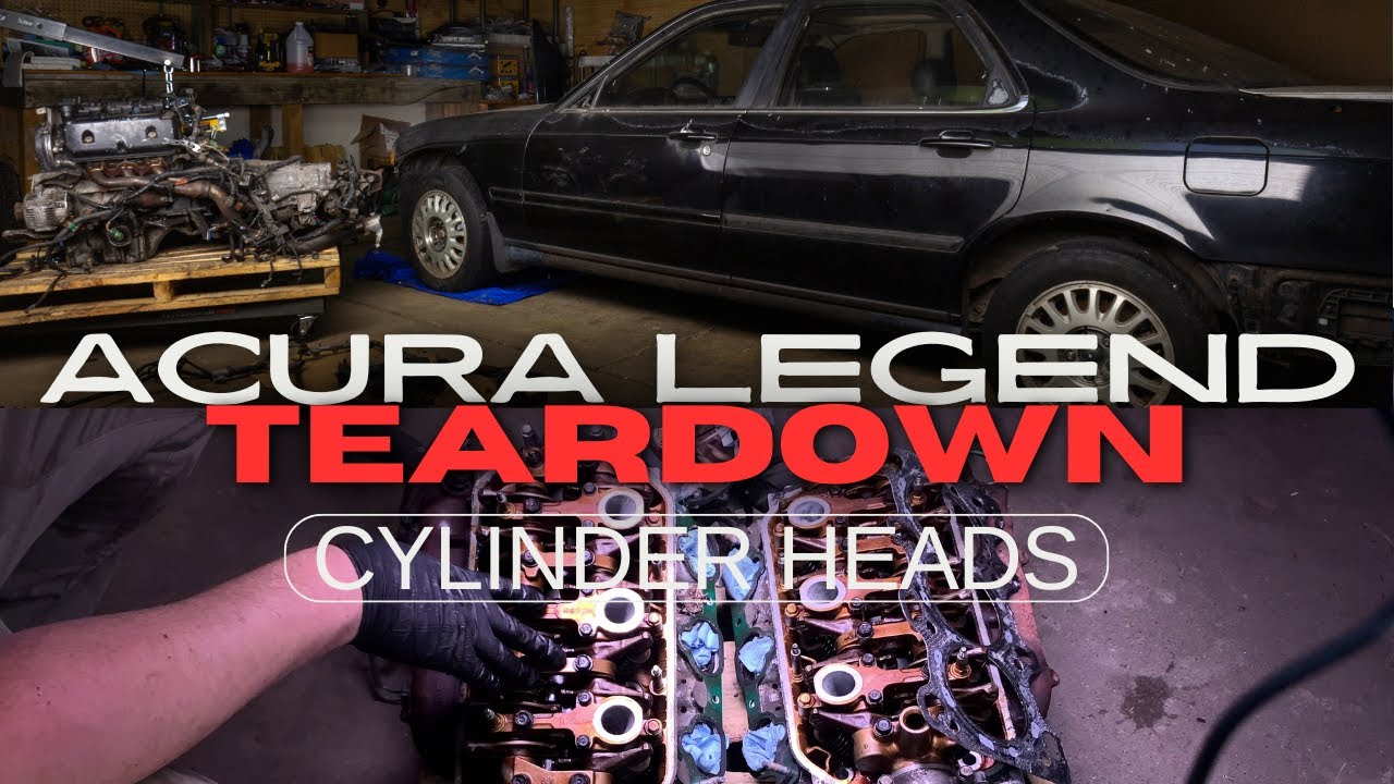 Removing Cylinder Heads - Acura Legend Restoration Disassembly - Project 130R
