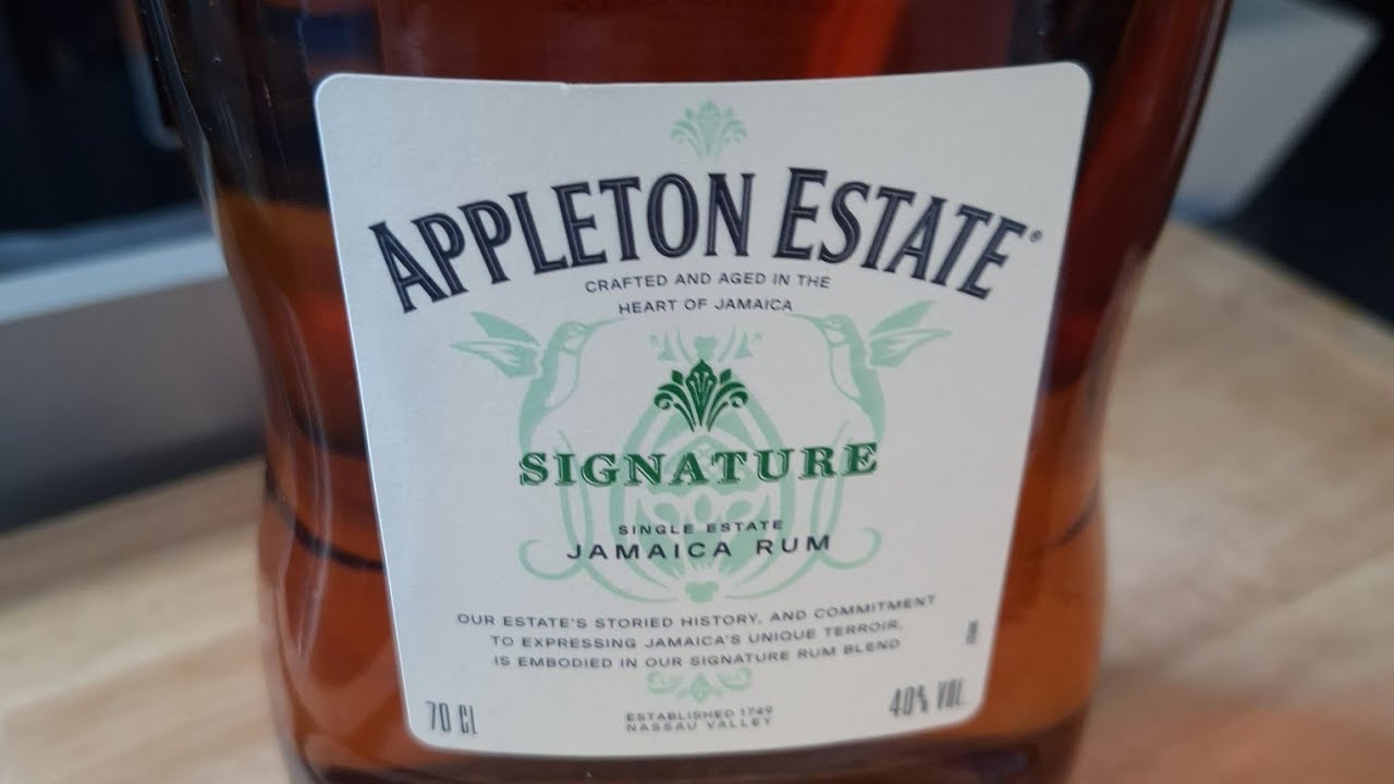 Appleton Estate Signature Rum 40% JAMAICA 🇯🇲