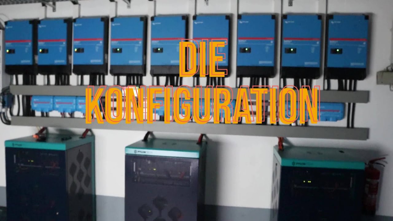 Victron 45kw 3 Phasen ESS Sytem mit BHKW ( Die Konfiguration )