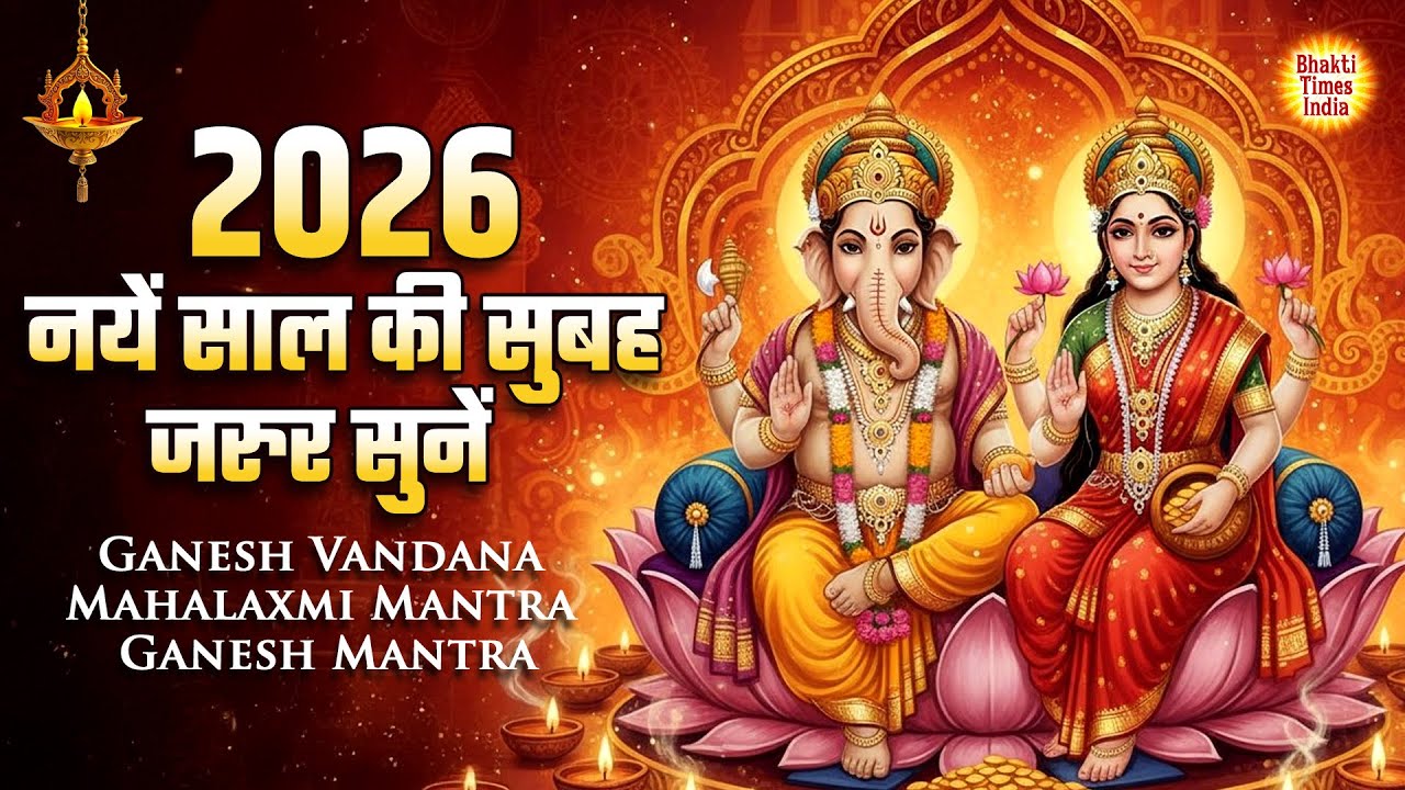 Happy New Year 2026 | नयें साल के सुबह - सुबह जरुर सुनें | Laxmi Ganesh Bhajan | Nonstop Bhakti Song