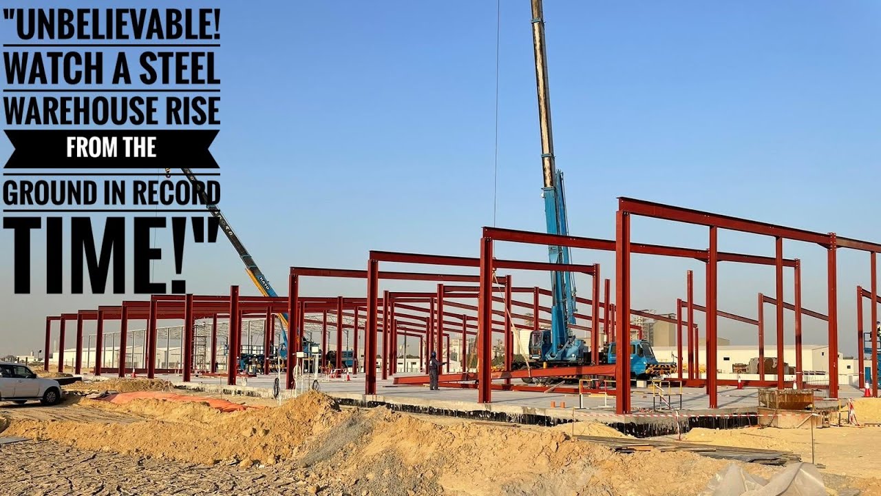 Warehouse Steel Structure Erection I Kuwait