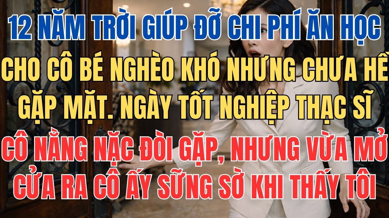 Âm Thầm Nuôi Cô Bé Nhặt Rác 12 Năm Ăn Học, Ngày Tốt Nghiệp Trở Về Cô Bé Bật Khóc Khi Gặp Ân Nhân