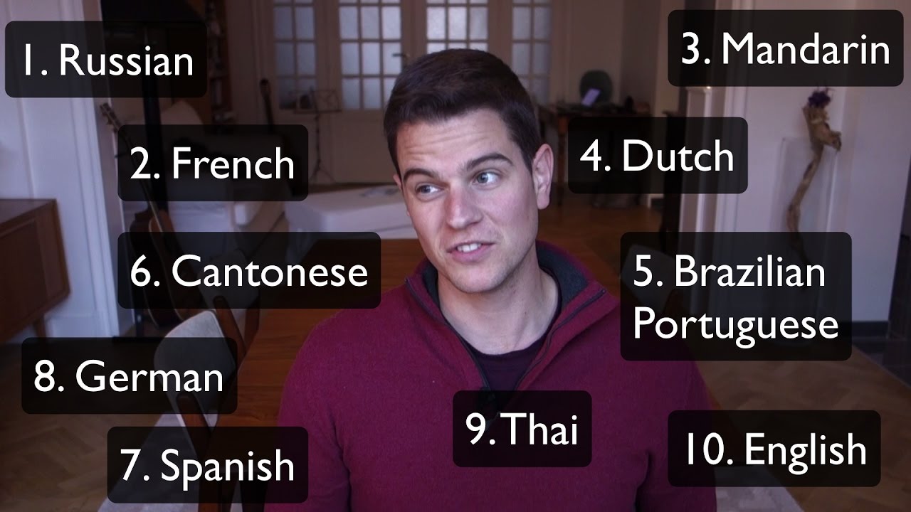 Nederlander spreekt 10 Talen - Dutch Polyglot Speaking 10 Languages