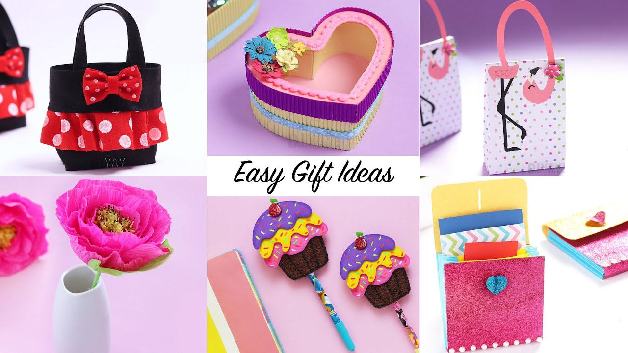 6 Easy Gift Ideas | DIY Gift Bags | Gift Ideas