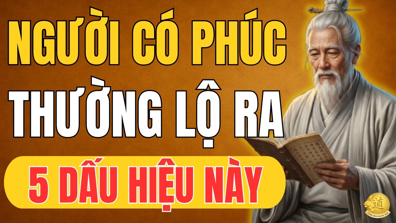 Người Ăn Ở Có Phúc Thường Lộ Ra 5 Dấu Hiệu Này – Nhìn Là Biết | Trí Tuệ Cổ Nhân