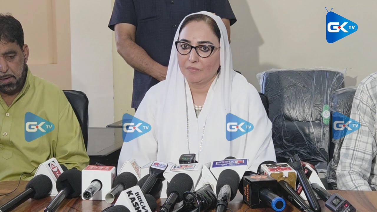 Darakhshan Andrabi urges HM Shah to arrest those behind Hazratbal emblem vandalism
