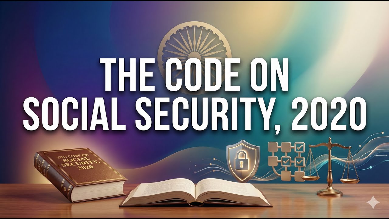 THE CODE ON SOCIAL SECURITY, 2020 - HINDI #dkmonline #youtube #labourcodes