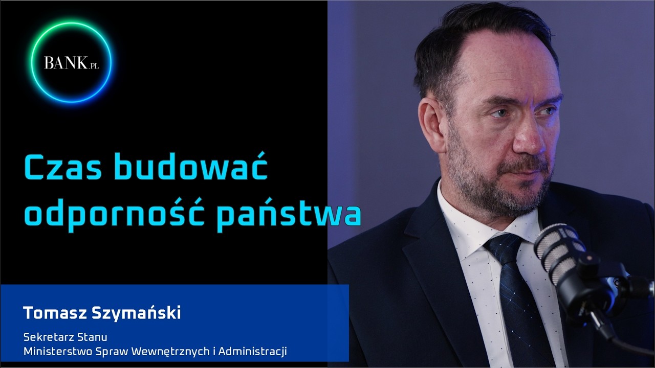 Tomasz Szymański: W pewnym sensie byliśmy przyzwyczajeni w Polsce do życia w spokojnych czasach