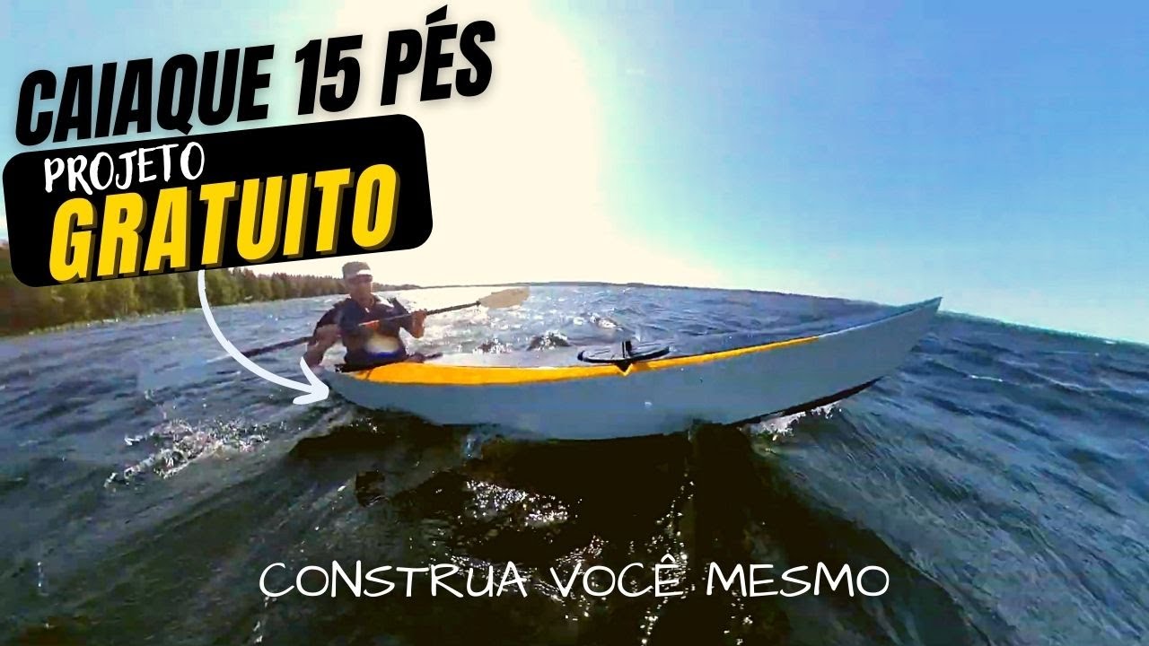Projeto de caiaque 15 pés grátis | Projeto 36