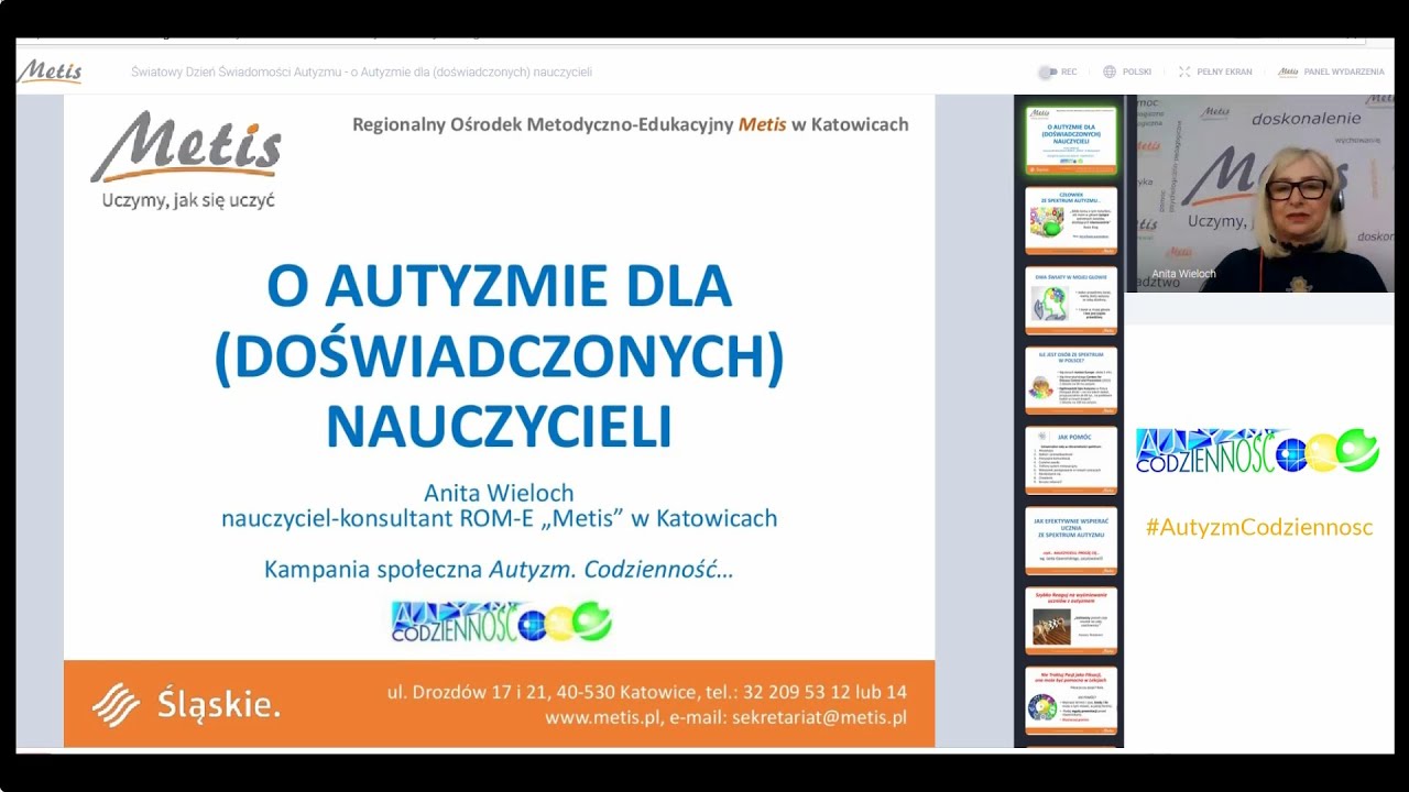 Światowy Dzień Świadomości Autyzmu - o autyzmie dla (doświadczonych) nauczycieli