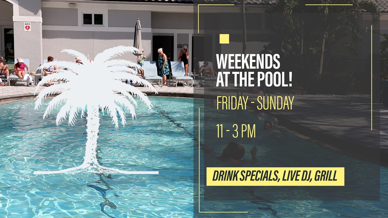 Weekends at the Pool!