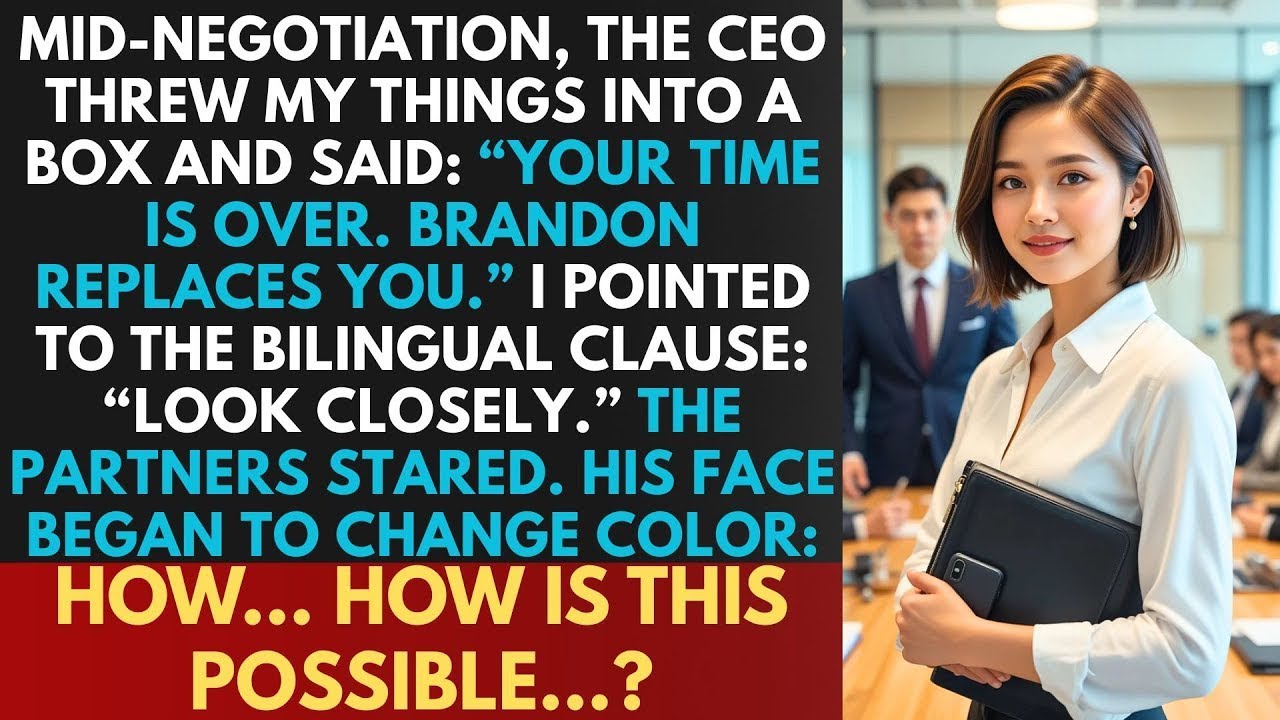 CEO's Nephew Fired Me  I Broke Their $850M Alliance   Office Politics