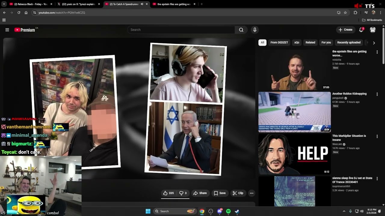xQc Reacts to To Catch a Speedrunner