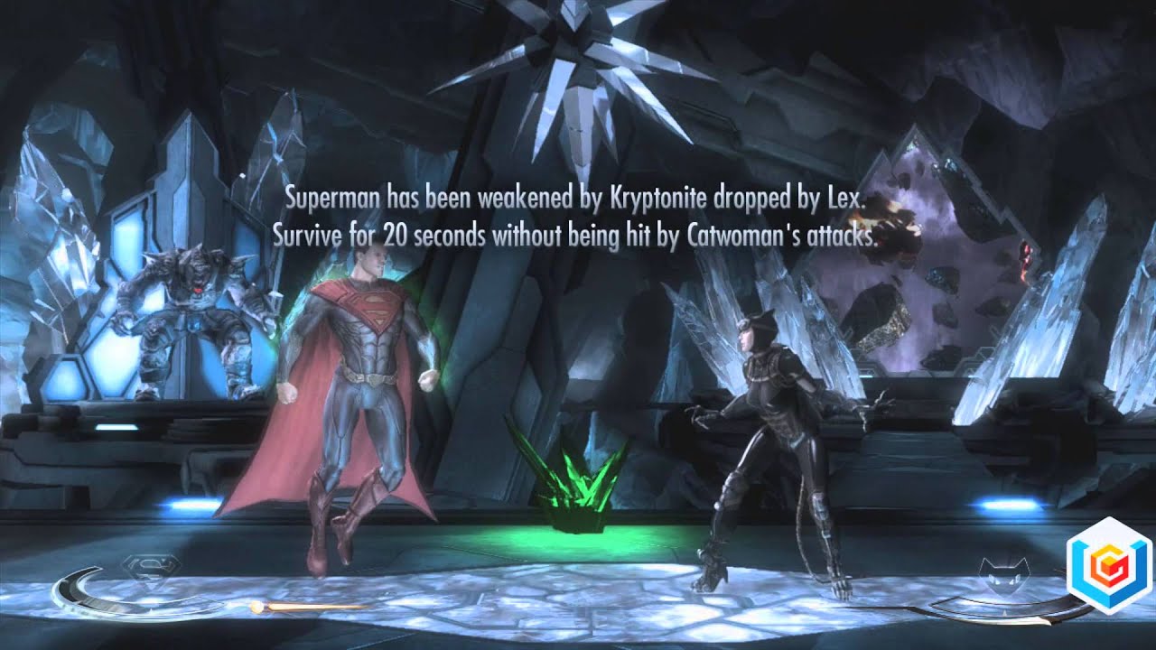 Injustice Gods Among Us Walkthrough -- Superman S.T.A.R Lab Mission 6 -- 3 Stars Guide