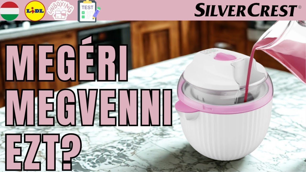 FAGYLALTGÉP SilverCrest SECM 12 D1 MAGYARORSZÁG MAGYAR LIDL