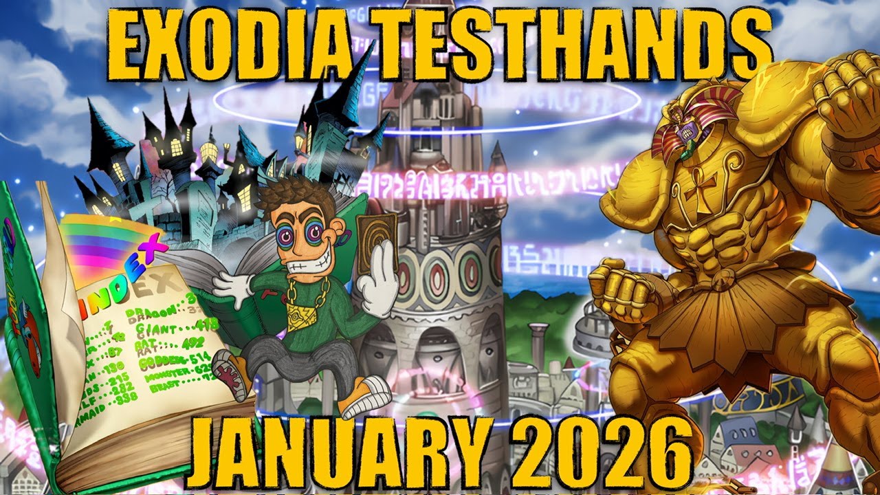 DRAW, DRAW, DRAW! EXODIA INFINITE DRAW TESTHANDS! (January 2026)