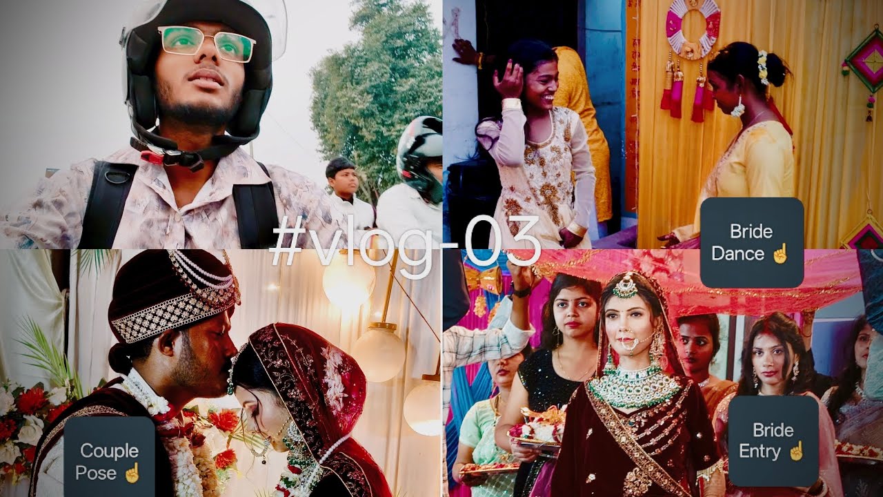 Day Haldi Shoot 💛 Night Wedding Shoot ❤️ | Bride Dance + Jaimal | Photography #weddingvlog