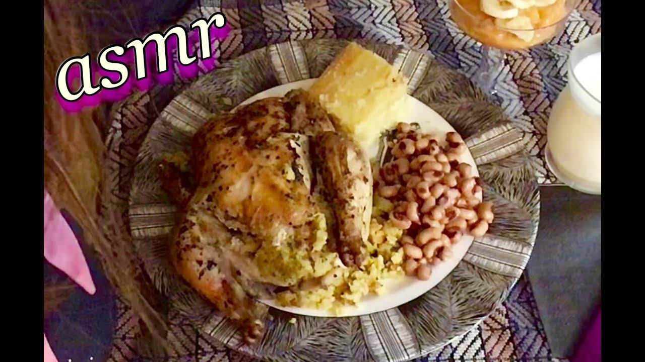 Quiet 🎧 Simple Supper Tonight, Cornish Hen & Stuffing evening relaxation ASMR