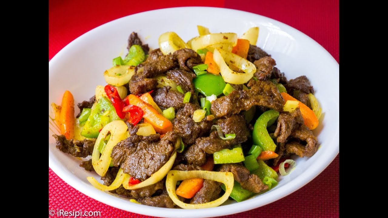 Daging Goreng Kunyit | Ringkas dan Sedap