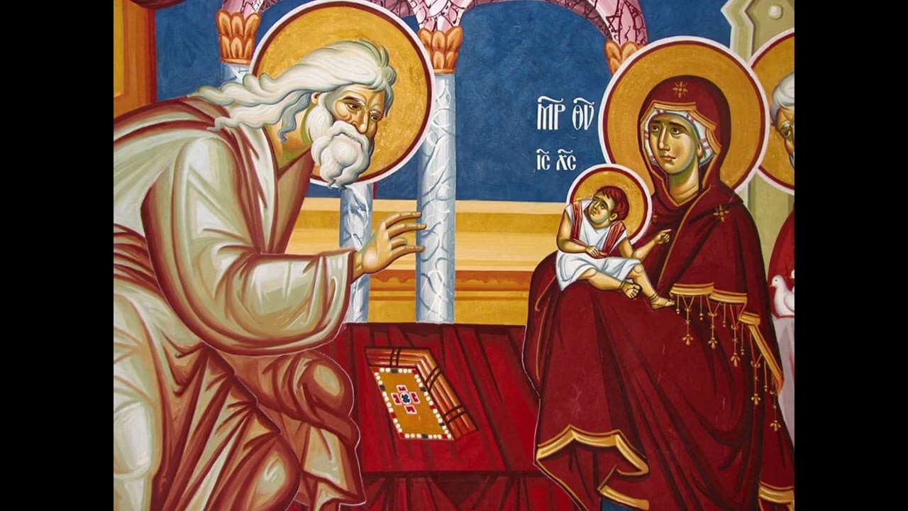 Arhim Andrei Coroian. Sa-L intampinam pe Hristos Mantuitorul, precum Dreptul Simion. 2.02.2026.