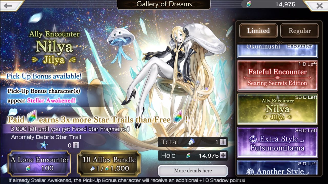 Another Eden: Nilya Pulls! Will i open the wallet?