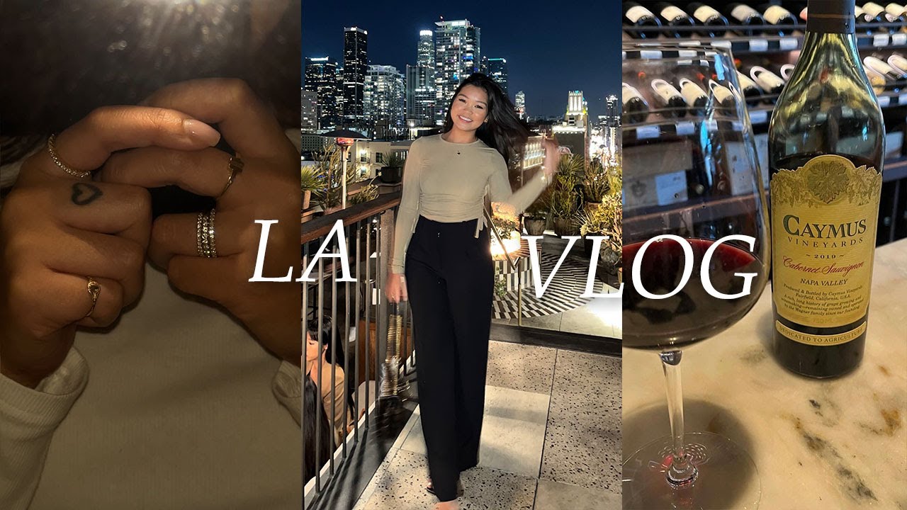 LA DIARIES | wally's santa monica, jewelry district, adding to my ring stack, & parks kbbq